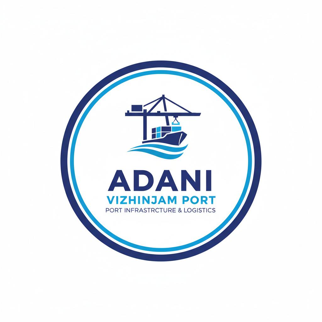 Adani Vizhinjam Port logo - Major port infrastructure developer