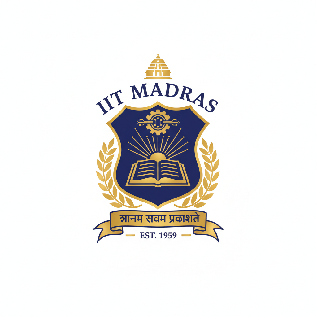 IIT Madras logo - Premier engineering institute