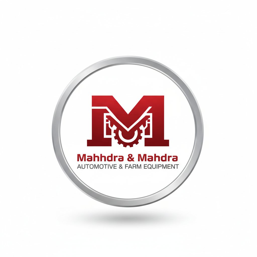 Mahindra & Mahindra logo - Major automotive and farm equipment OEM